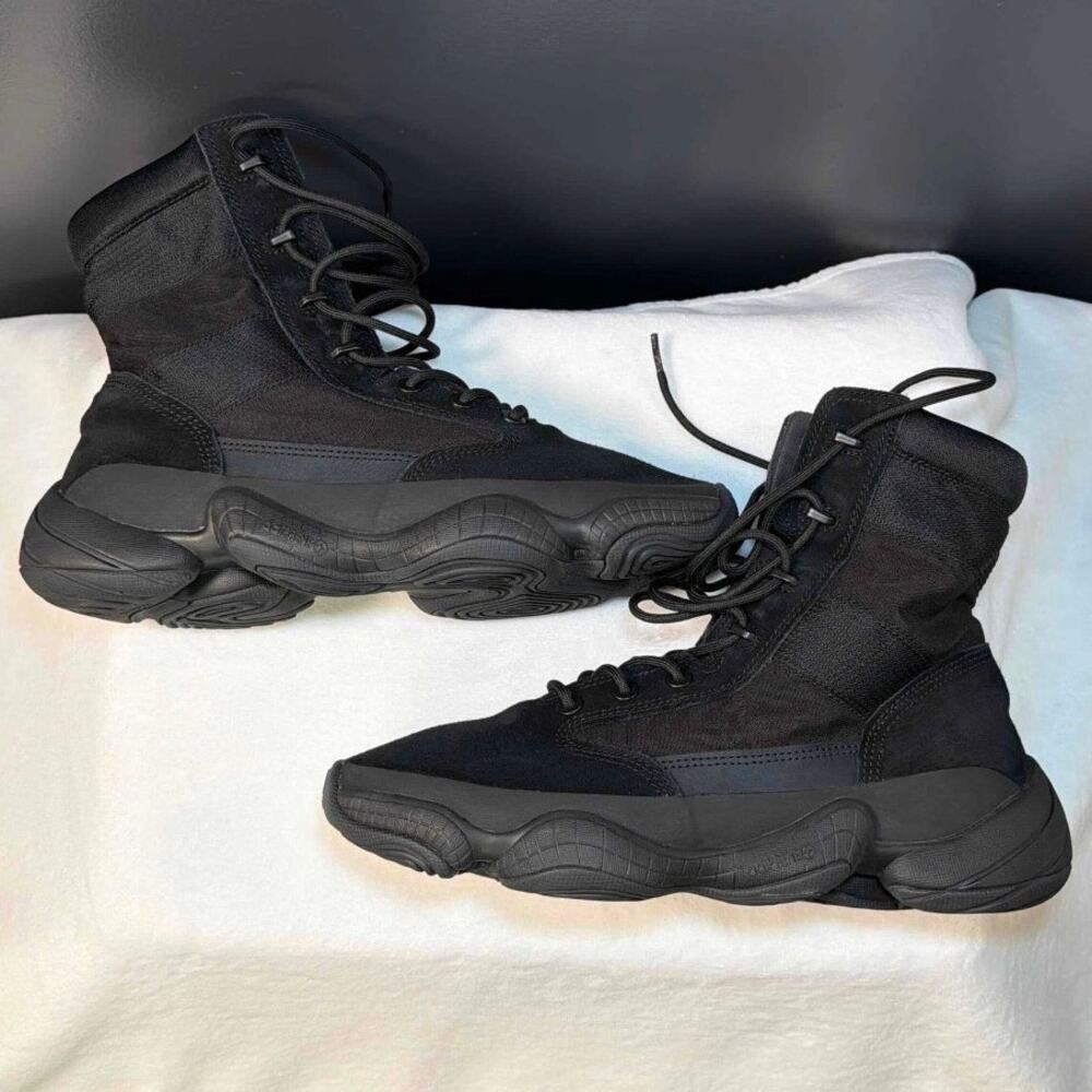 Adidas Yeezy 500 High Tactical Boot 'Utility Black' | IG4693 | 12.5M - Picture 6 of 12